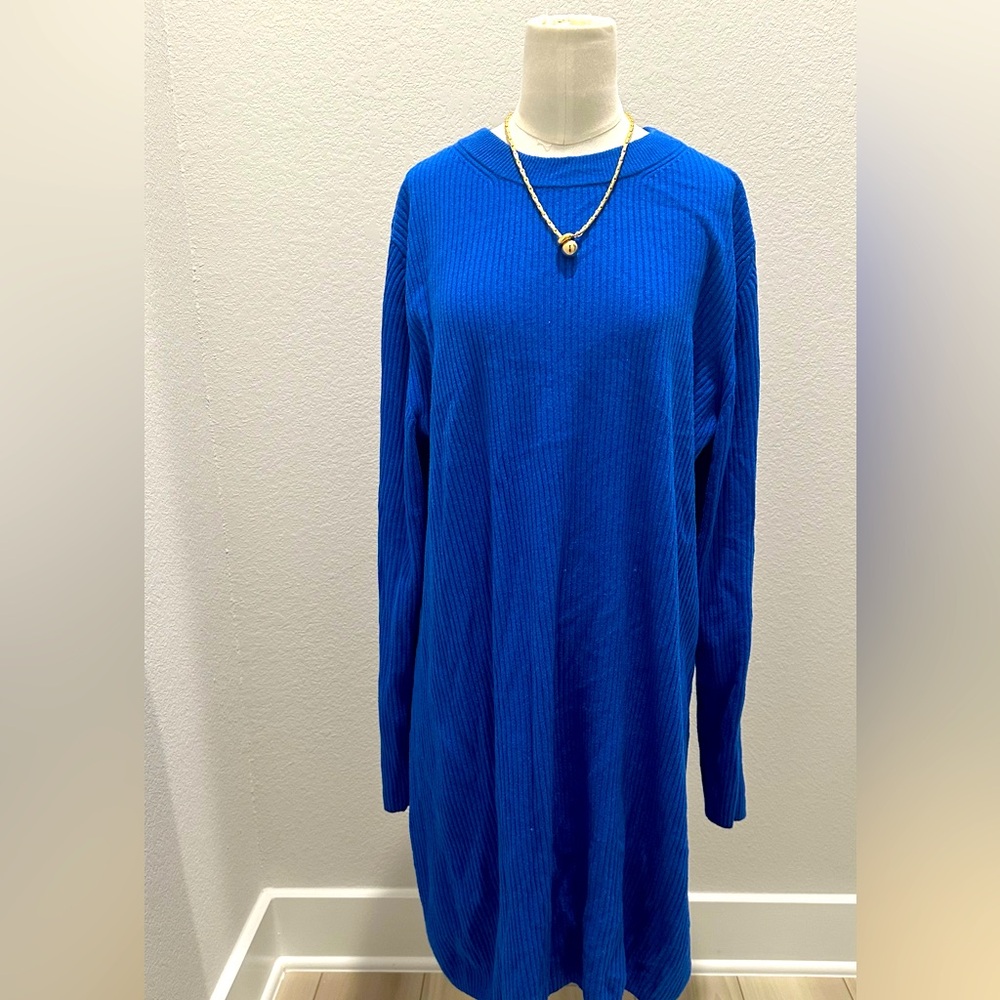 Gap Cashsoft Ribbed Mini Sweater Dress
